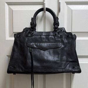 Rebecca Minkoff Black Leather Satchel